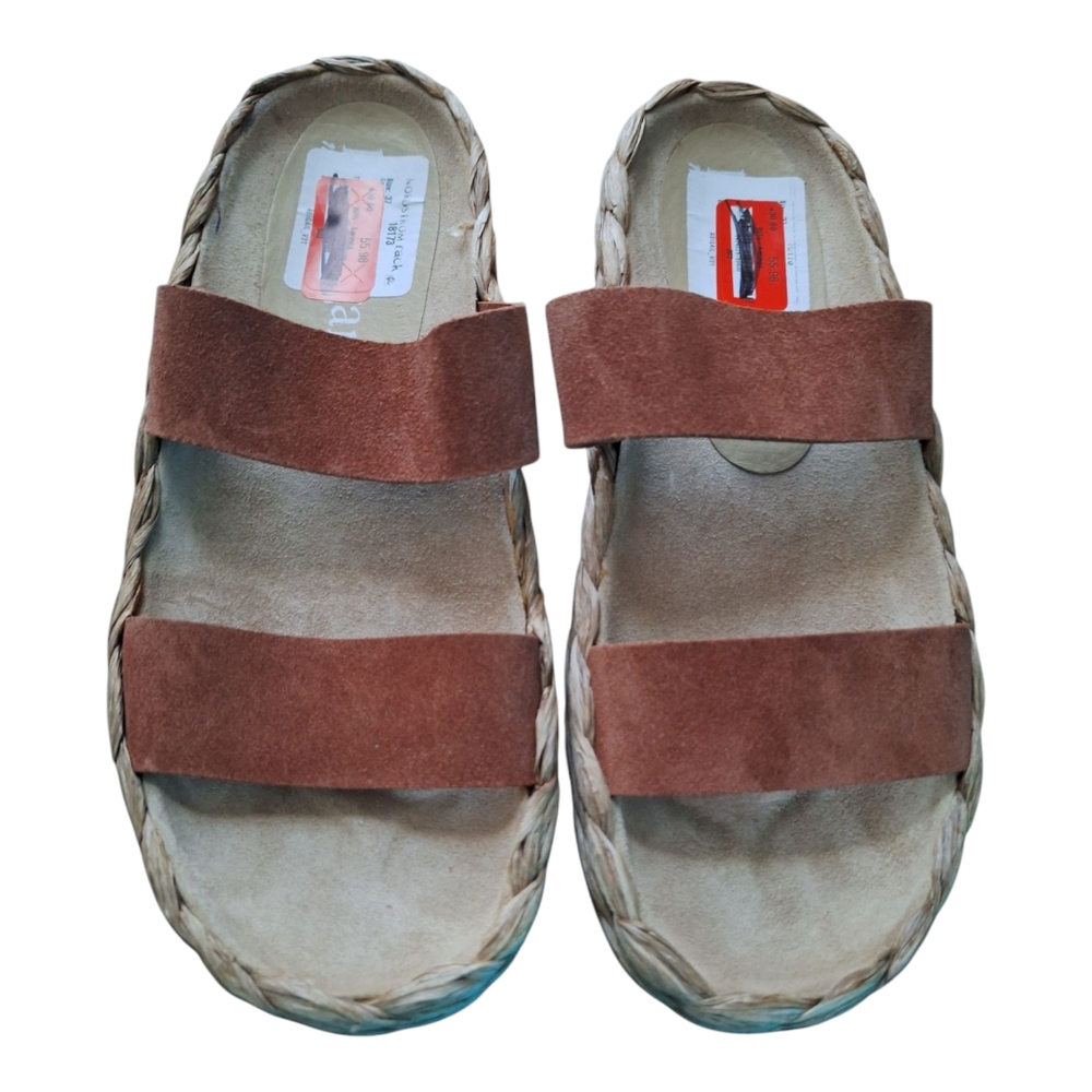 Pedro Gracia Brown Suede Scandal